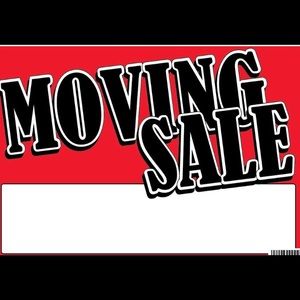 Moving sale.. items are priced to sell